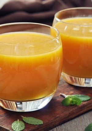 Zdjęcie przepisu Mango smoothie #zlotaksiazka3.