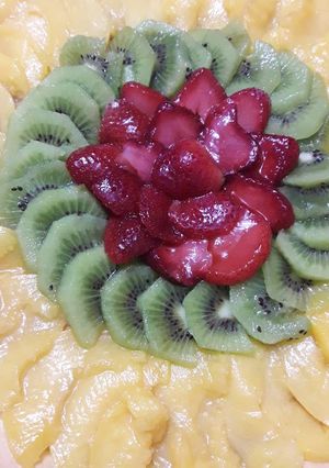 Una foto de Tarta de duraznos!
