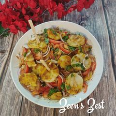A picture of Bihari Aloo Kachalu.