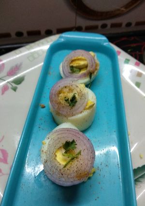 A picture of Masala egg.