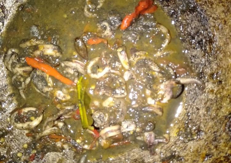 Resep Cumi cumi hitam Lezat