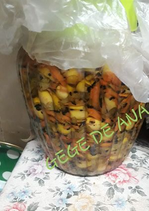 صورة لوصفة الزيتون الاخضر المخلل