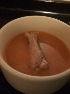 A picture of Classic chicken soup.