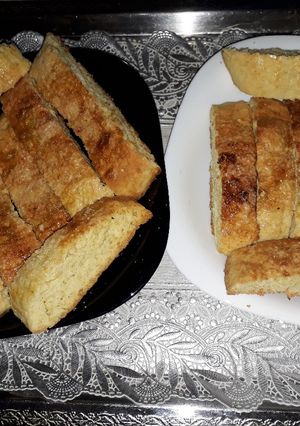 صورة لوصفة كروكي بالجلجلان مقرمش