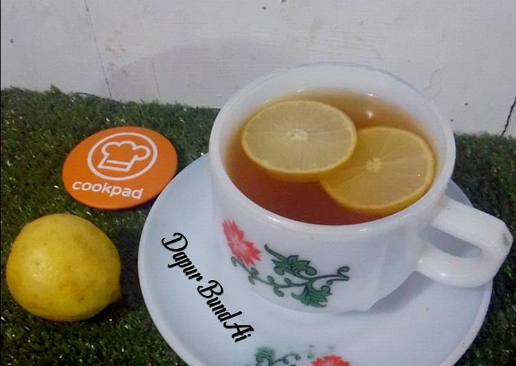 Resep Hot Lemon Tea yang Menggugah Selera