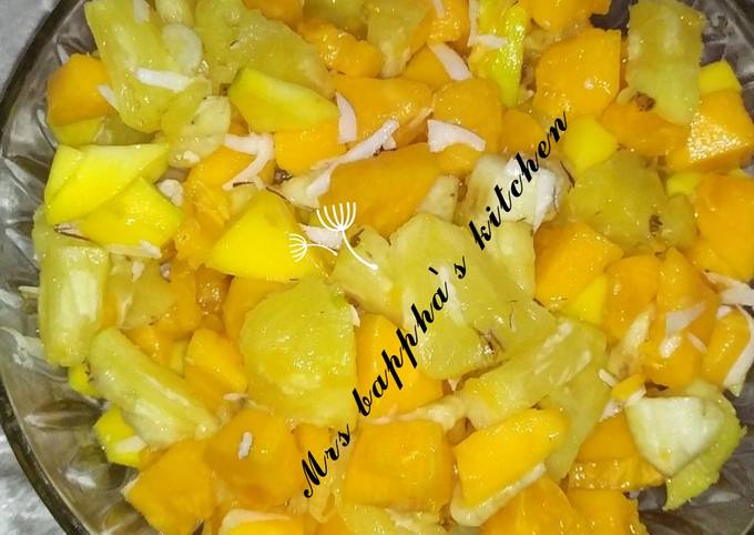 Recipe of Any-night-of-the-week Kaddoo fruit salad