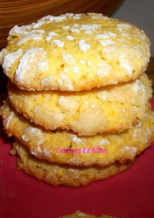 Une photo de Biscuits craquelés au citron