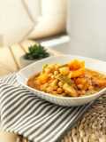 Olla Gitana de calabaza y pera en Olla GM modelo H - Cocido vegano