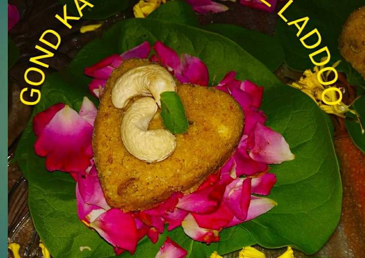 How to Make Ultimate Gond ka Heart Shape Laddoo