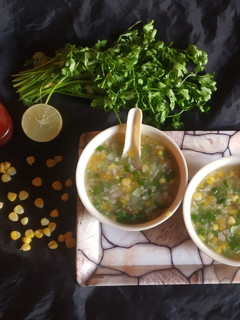 A picture of Lemon coriander soup.