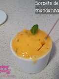 Sorbete de Mandarina sin Azúcar de Paufeel