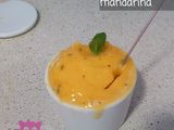 Sorbete de Mandarina sin Azúcar de Paufeel