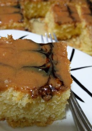 صورة لوصفة بسبوسة بالتوفي