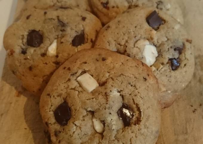Decadent chocolate chip cookies. #snacksrecipecontest