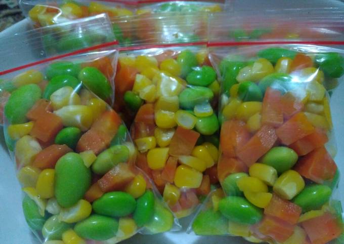 Langkah Mudah untuk Menyiapkan MPASI- Frozen Mix Vegetable, Sempurna