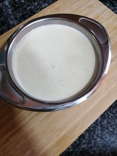 Una foto de Salsa de 4 quesos