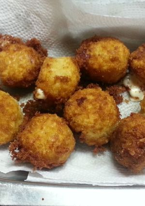 Una foto de Croquetas de arroz