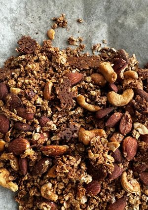 Una foto de Granola casera rápida