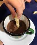 Xocolata amb xurros ☕️ (chocolate con churros)