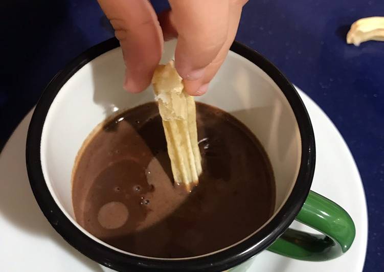 Xocolata amb xurros ☕️ (chocolate con churros)