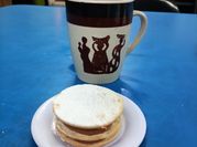 Una foto de alfajores para vender