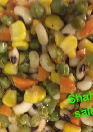 A picture of Beans and corn salad.