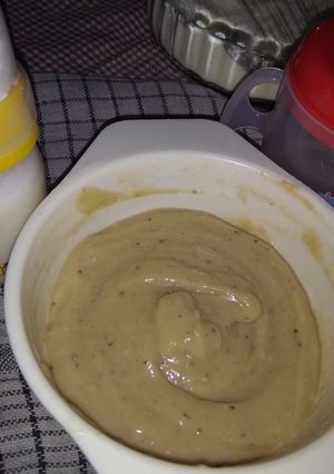 Foto resep MPASI 6Bulan Pisang kurma keju susu
