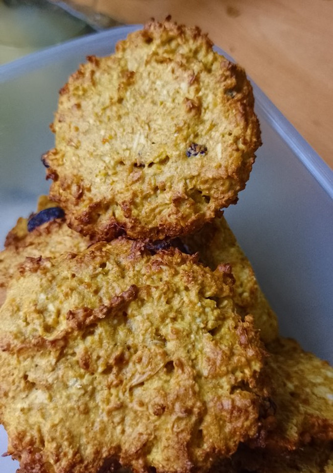 Una foto de Galletas de avena y mandarina cocción en freidora de aire 🍪🍊