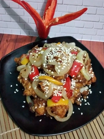 Langkah Gampang Menyiapkan Resep 2. Chicken saus teriyaki yang Uenak Anti Ribet, Bisa Manjain Lidah