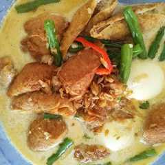 รูปของ Tahu Kulit Masak Santan