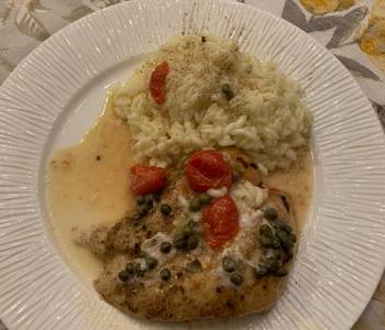 Ultimate Making Recipe Lemon and Caper Chicken Piccata w Lemon Risotto Delicious and Healthy