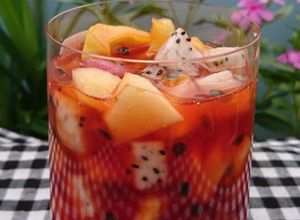 Hình của món Chè trái cây giải nhiệt ngày nắng.