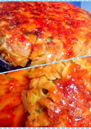 Foto resep OMLET PASTA SAUS BOLOGNAISE
