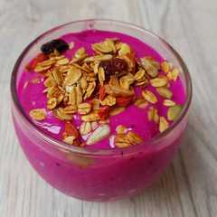 รูปของ Banana Berry Pitaya Smoothie