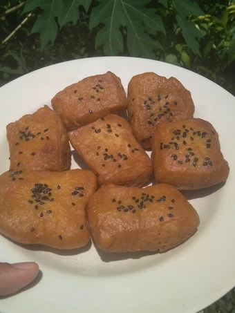 Langkah Mudah untuk Membuat Resep Odading wijen hitam yang  Bikin Ketagihan Anti Ribet, Bikin Ngiler