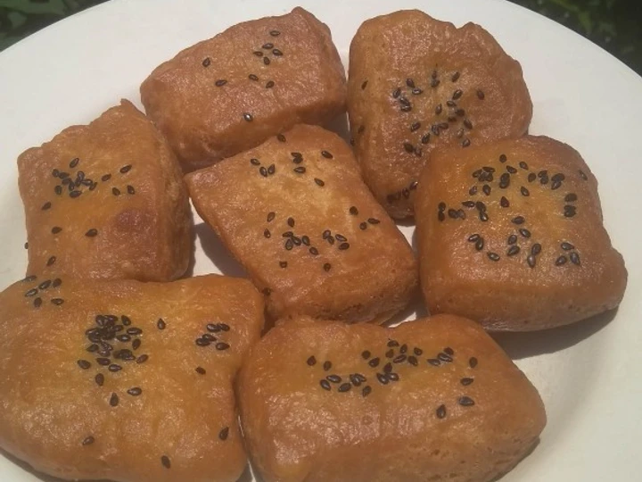 Langkah Mudah untuk Membuat Resep Odading wijen hitam yang  Bikin Ketagihan Anti Ribet, Bikin Ngiler