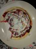 Obleas con salsa de mora!!!♥
