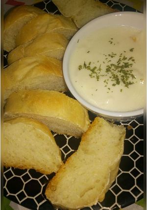 A picture of Corn Cream Soup.