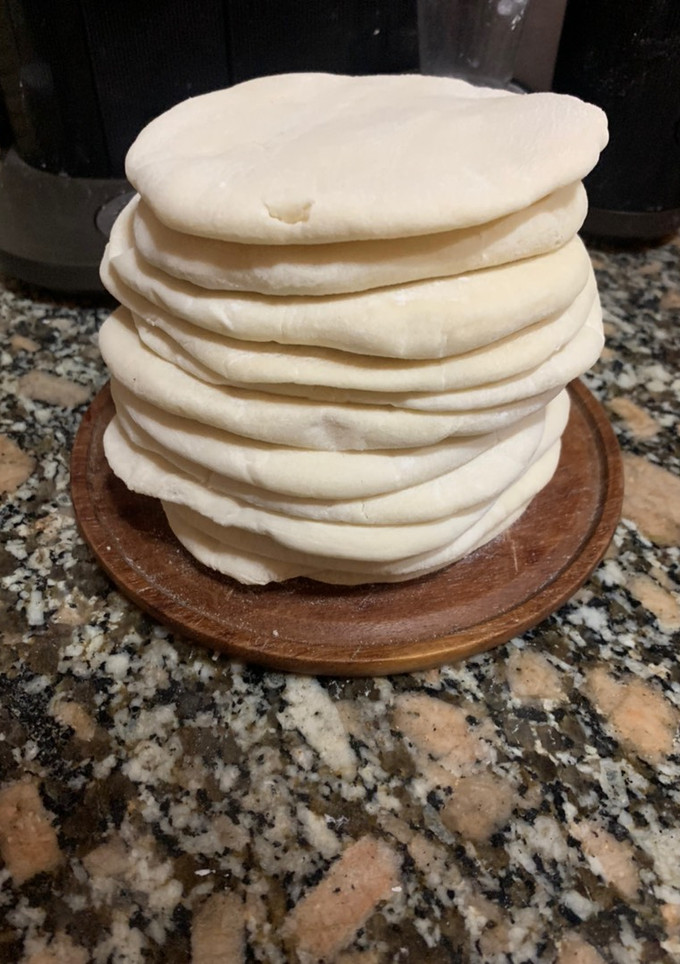 Una foto de Pan árabe