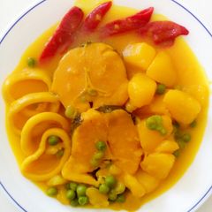 A picture of Hake & Squid Casserole.
