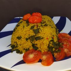 A picture of Dambun couscous.