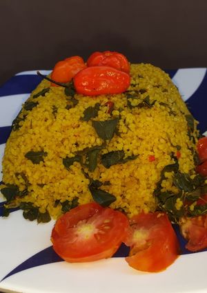 A picture of Dambun couscous.