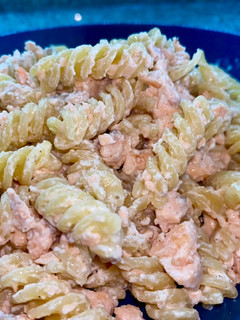 Foto principal de Pasta con salmón y nata
