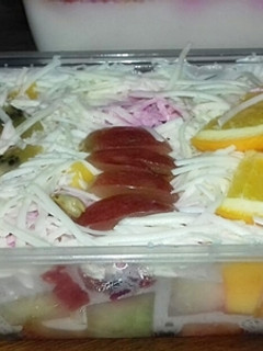 Foto resep Resep Salad Buah Yoghurt Saus Mayo Keju