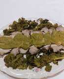 Lonza di maiale con crema di piselli