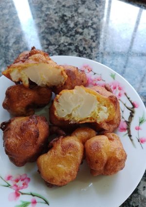 Una foto de Buñuelos de coliflor