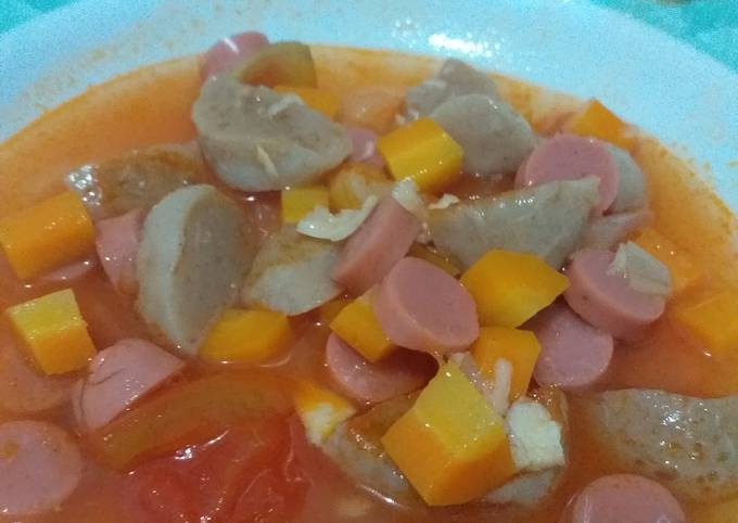 Resep Sop merah ala anak kos Anti Gagal