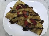 😋كراپ بالموز و الفراولة 😋