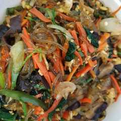 Japchae korea ala anak kos 😂 রেসিপির প্রধান ছবি