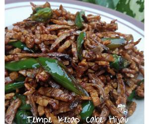 Cara Memasak Cepat Tempe Kecap Cabe Hijau Sedap Nikmat